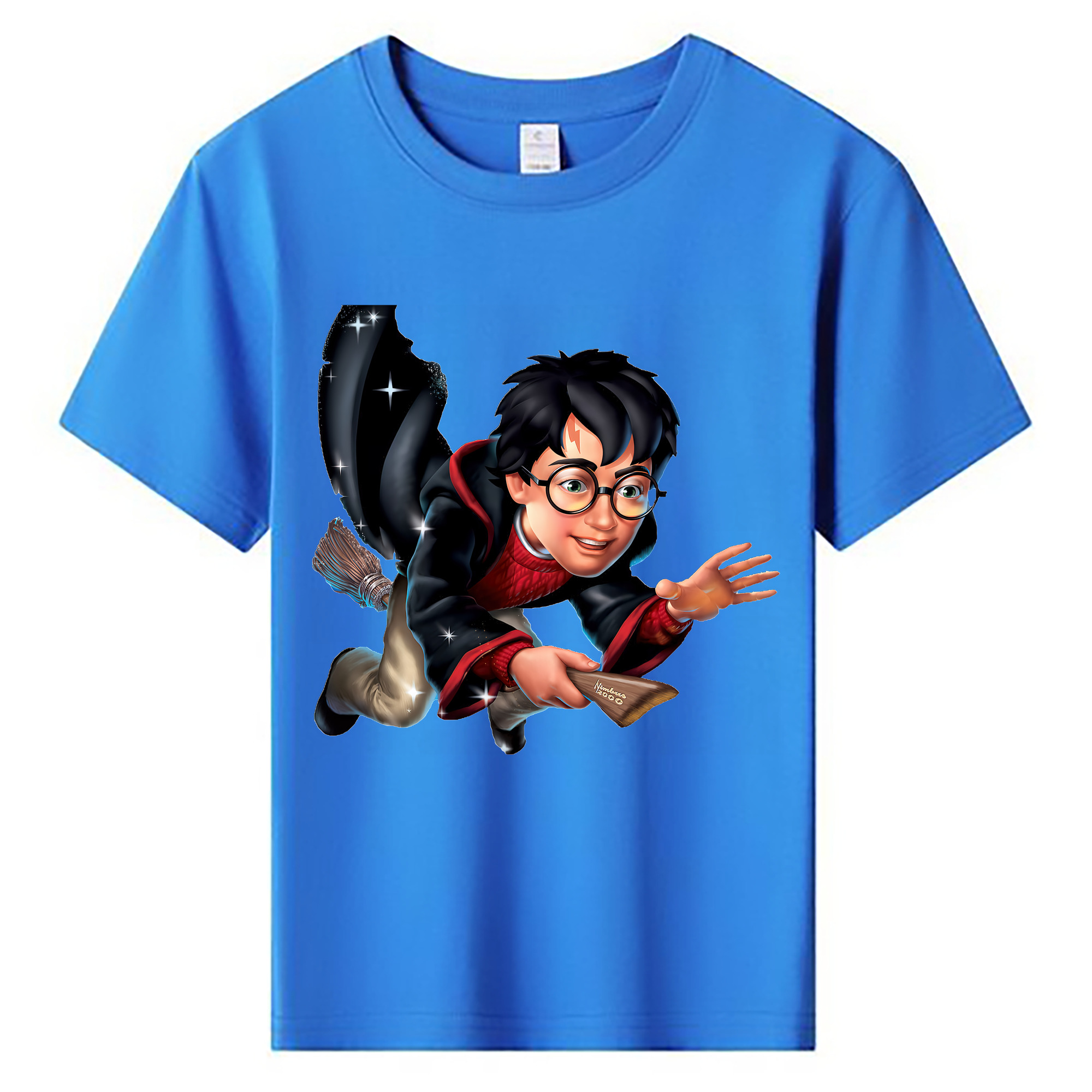 （画像用） Harry Potter ハリー・ポッターシリーズ 綿100％キッズTシャツ（フロントプリント）